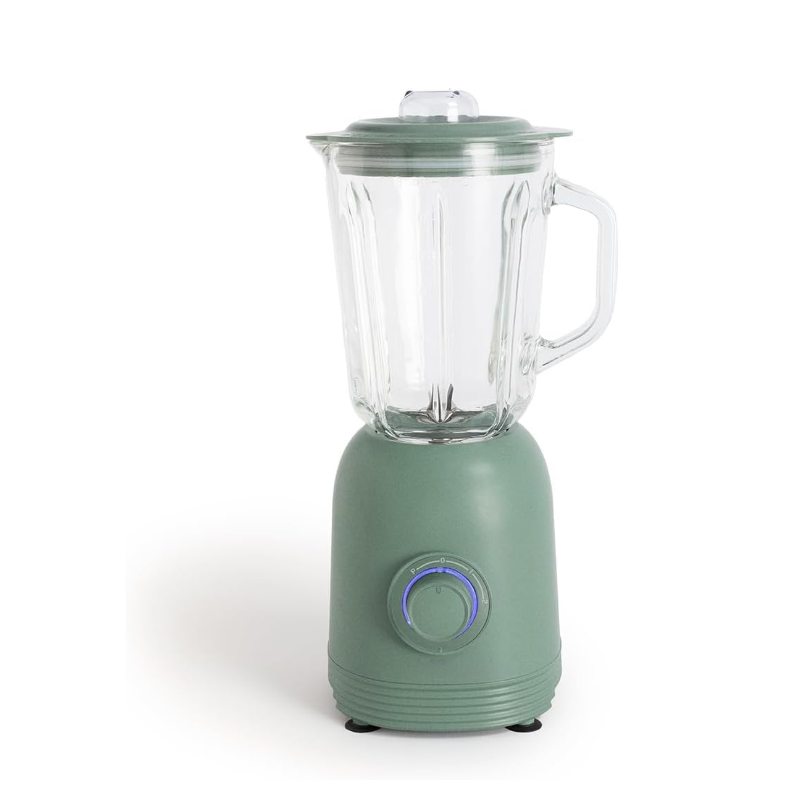 High-Power 800W Blender with 4 Stainless Steel Blades