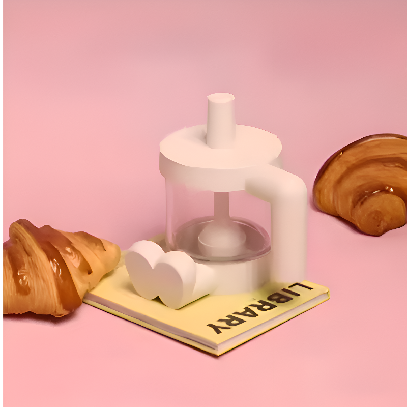 Multifunctional Summer Cup with Coaster & Straw