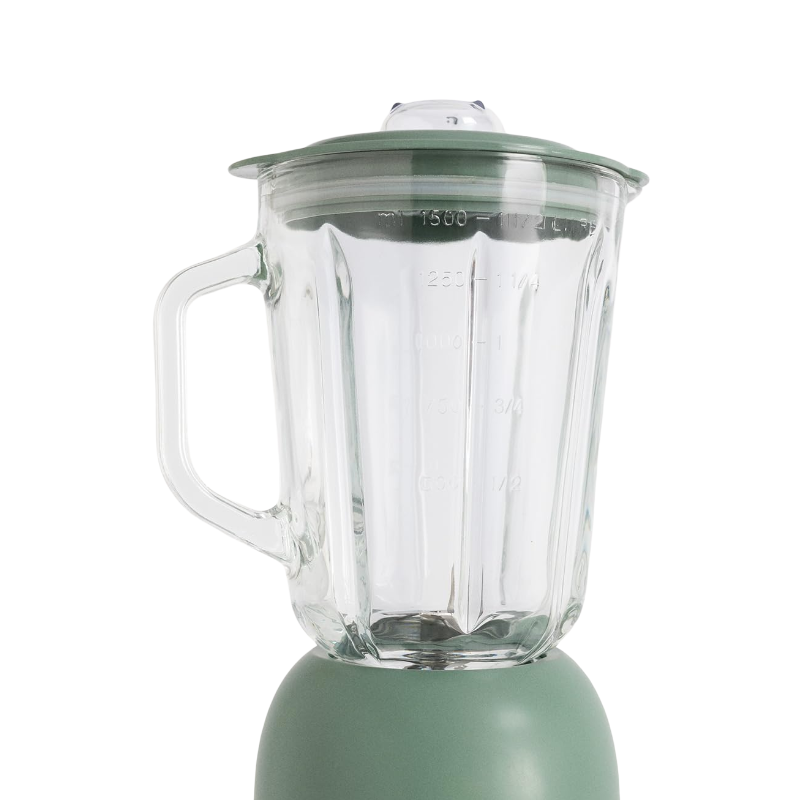 High-Power 800W Blender with 4 Stainless Steel Blades