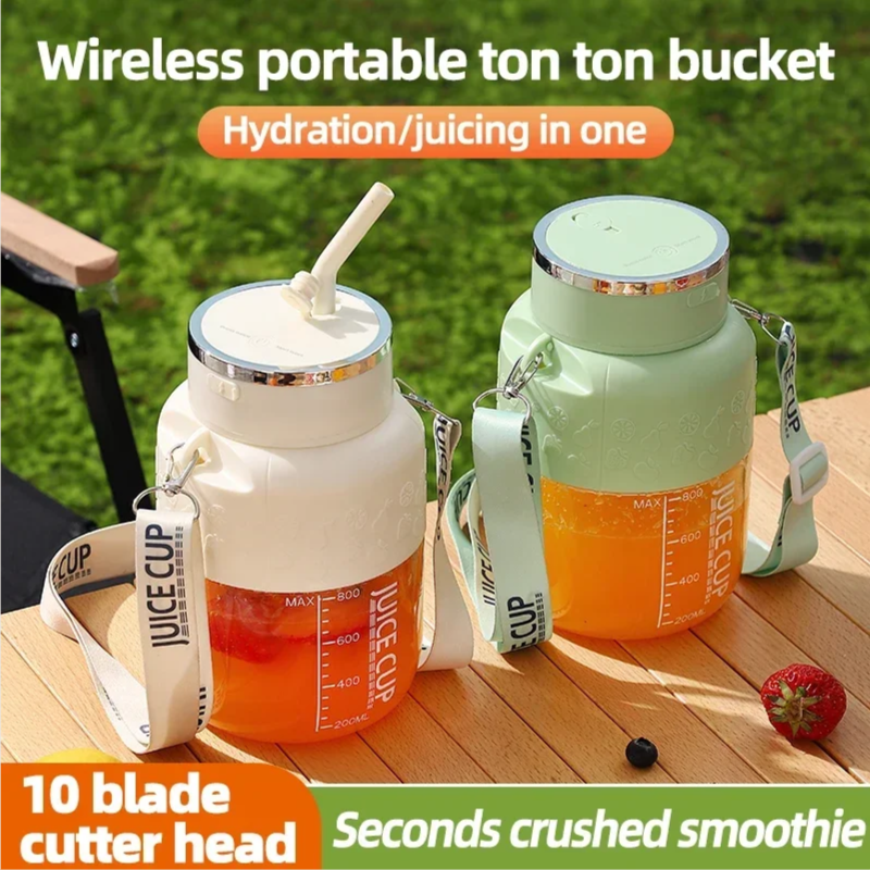 Wireless Portable 800ML Electric Sports Juicer