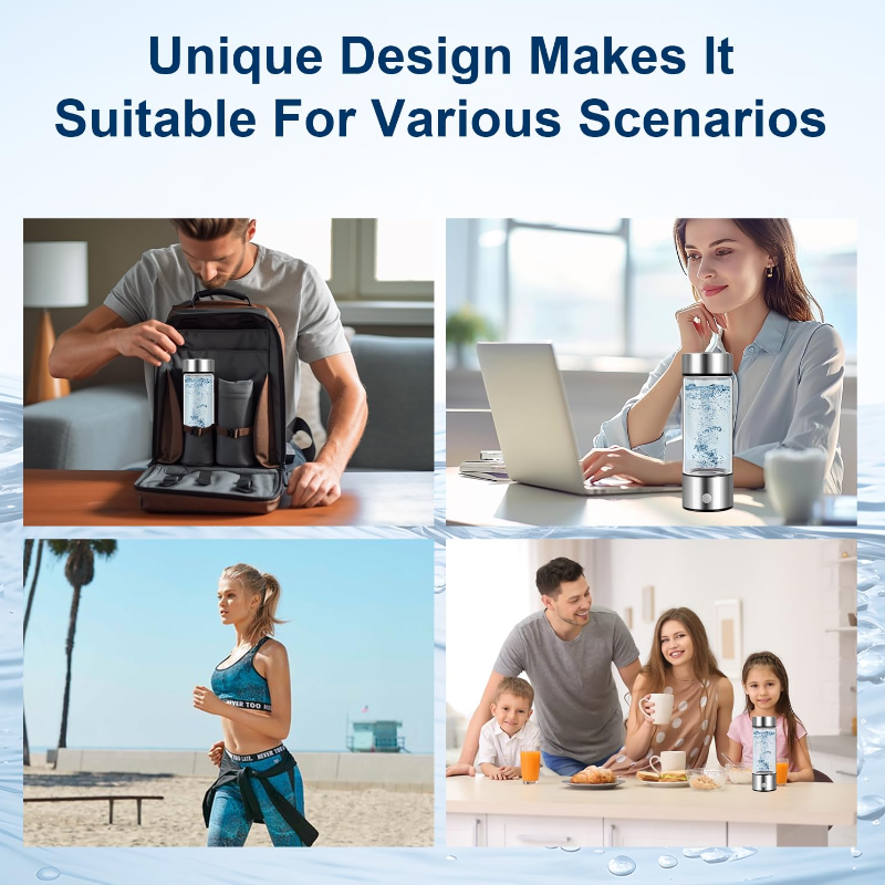 Portable Hydrogen Water Generator Bottle